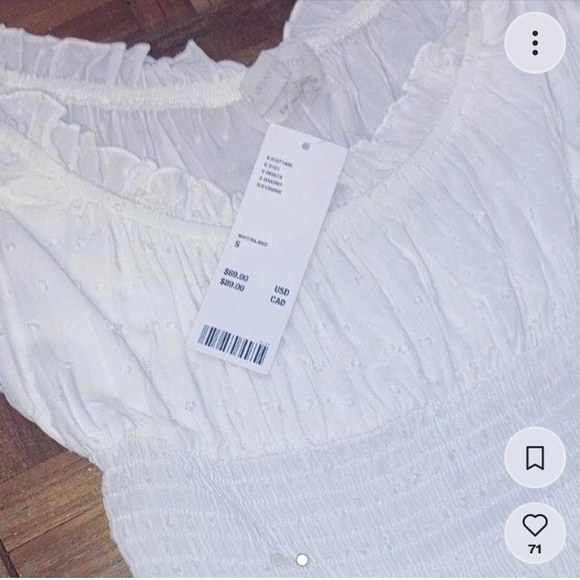 Urban Outfitters white romper 
New with tags, never worn!
$80
Size small - Picture 2 of 2